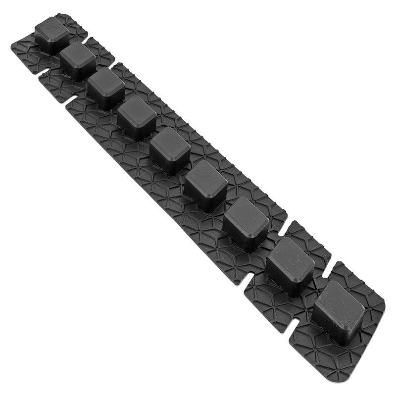Protection Cadre VTT Noir Silicone Autocollant Pour Base Arrière 260X40 mm 3,5 G