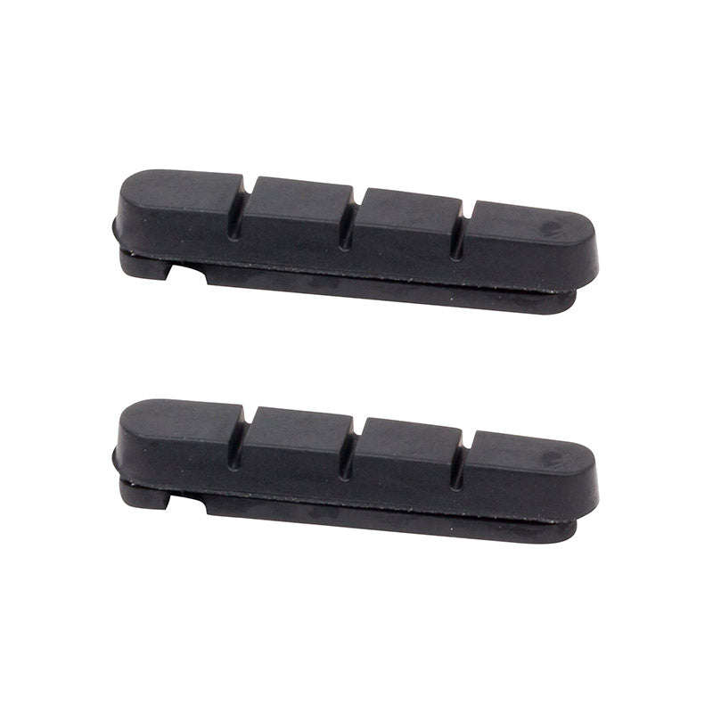 Patin De Frein Route Elvedes Pour Shimano Sur Jante Aluminium 55 mm Noir (1 Paire)