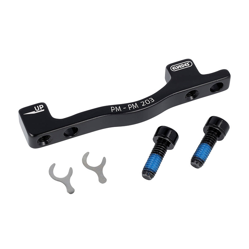 Adaptateur - Rehausse Frein A Disque VTT Post-Mount Avant - Arrière Elvedes Sur Fourche - Cadre Étrier 160 mm Pour Disqu