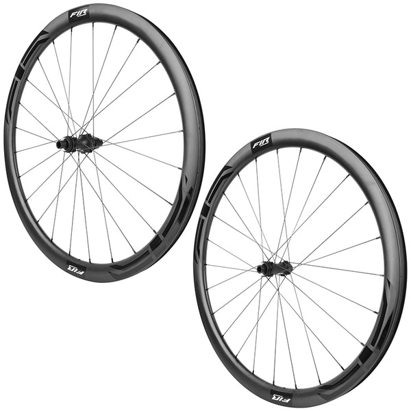 Roues Route Disque 700 Fir Fc Evo 38 Light Centerlock Carbone Noir Cassette Sram Xdr 12V Axe Traversant 12-100 Et 12-142