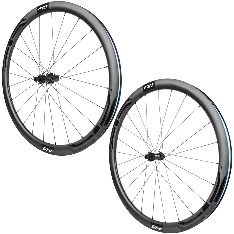 Roues Route Disque 700 Fir Fc Evo 38 Light Centerlock Carbone Noir Cassette Shimano 12-11V Axe Traversant 12-100 Et 12-1
