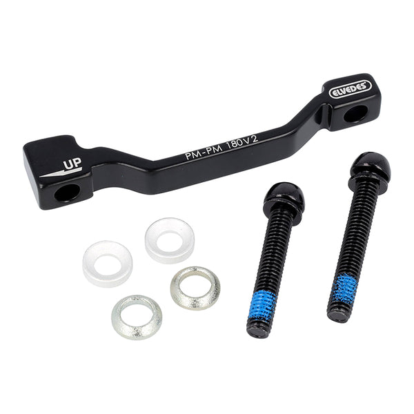 Adaptateur - Rehausse Frein A Disque VTT Post-Mount Avant Elvedes Sur Fourche Étrier 160 mm Pour Disque 180 mm