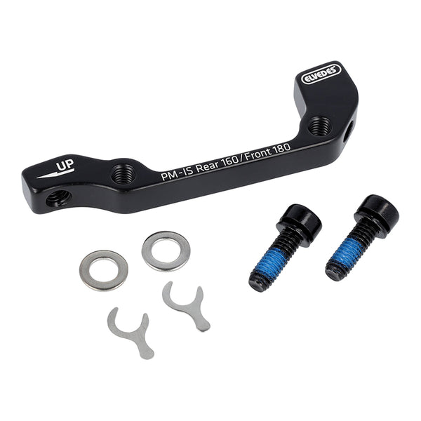 Adaptateur Frein A Disque VTT Avant - Arrière Elvedes Étrier Post-Mount Disque 180 mm Sur Fourche Et 160 mm Sur Cadre In