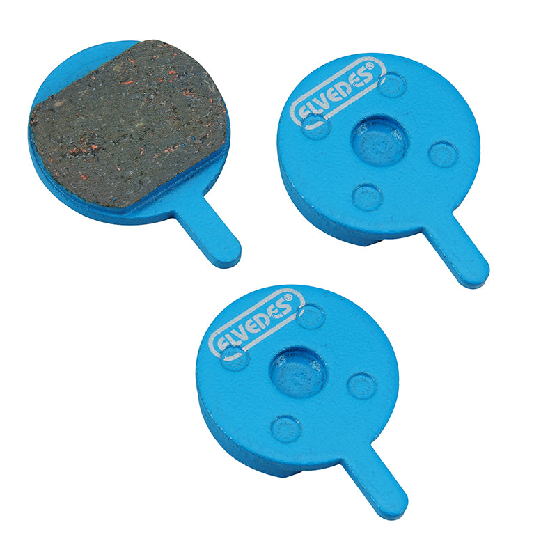 Plaquette De Frein VTT Promax Dsk-400, Dsk-610, Xnine (Diam 25 mm) (Elvedes Soft Organic) (Vendu Par 3)