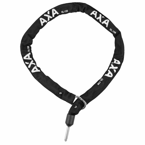 Antivol Vélo Chaîne A Boucle Axa Ulc-130 Pour Fer A Cheval Diam 5.5 mm L1.30M Noir (Profondeur 50 mm Diam 10 mm) - Nouve