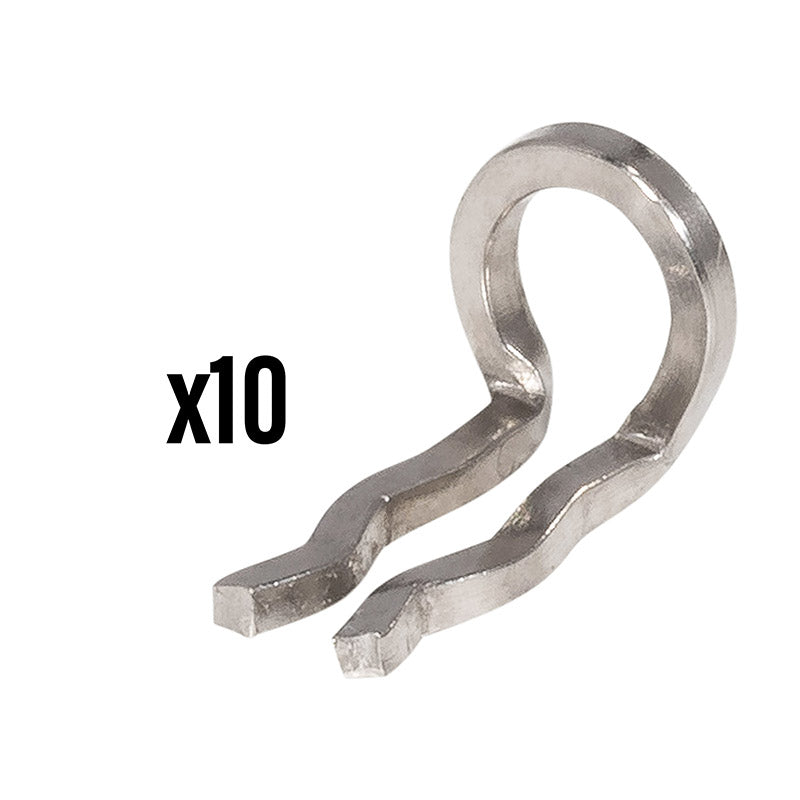 Clip - Goupille Fixation Vis De Plaquette De Frein A Dique Elvedes Pour Shimano (Vendu Par 10)