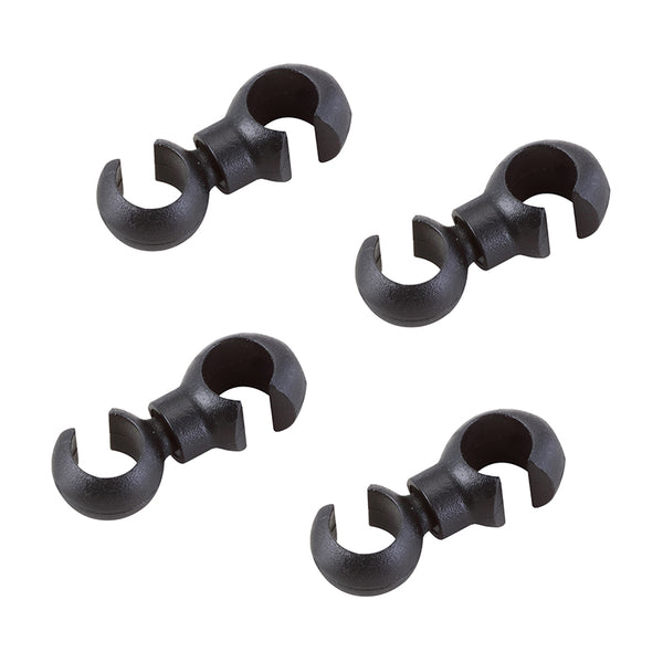 Attache Gaine Frein-Dérailleur Elvedes Diam 4,3 mm Noir (Vendu Par 4)