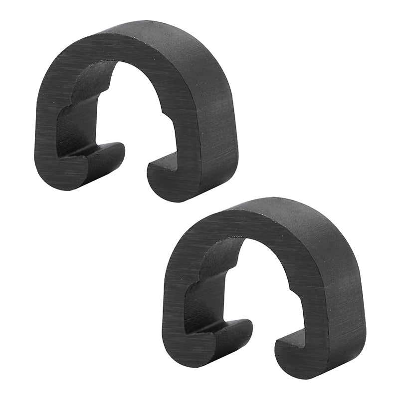 Attache Gaine Frein-Dérailleur Elvedes Fixation Sur Cadre Noir 5 mm (Vendu Par 2)