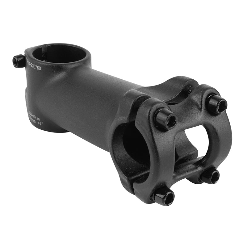 Potence VTT Alu Noir 25,4 L 90 mm Pour Pivot Fourche 1"'1-8 Angle +-- 7Â°