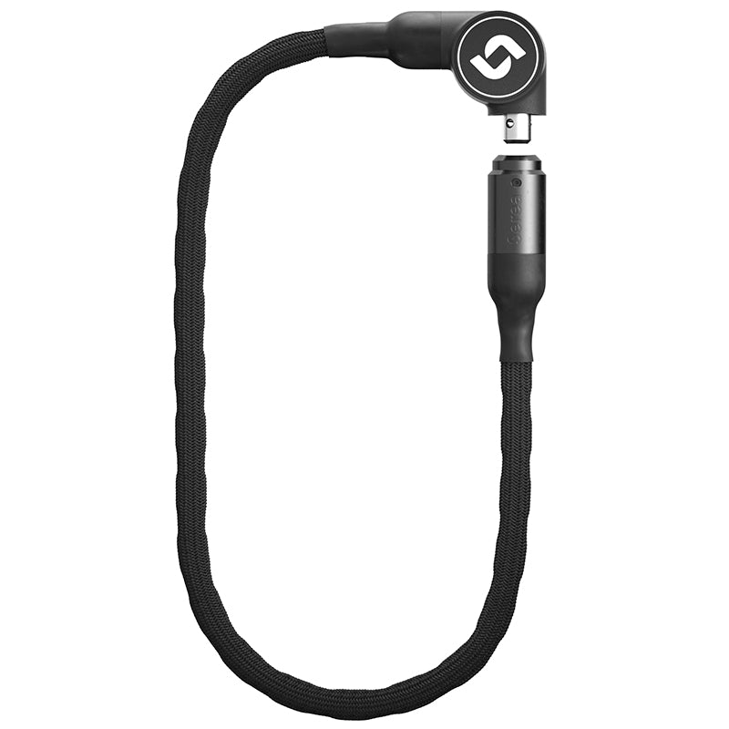 Antivol Vélo Chaîne Deverouillage Par Smartphone Serea Swift Diam 8 mm Longueur 125 cm Noir (Technologie Nfc Fonctionne 