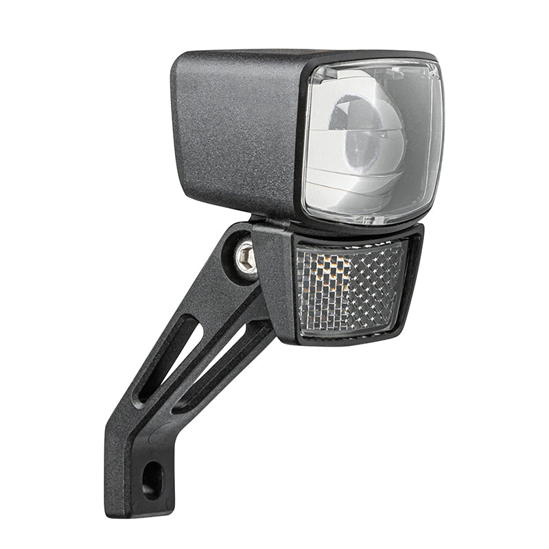 Éclairage Vélo VAE - E-Bike Avant Sur Fourche Axa Nxt 30 E-Bike 6-48V 30Lux Homologué Noir Compatible Dynamo - Pour Voir