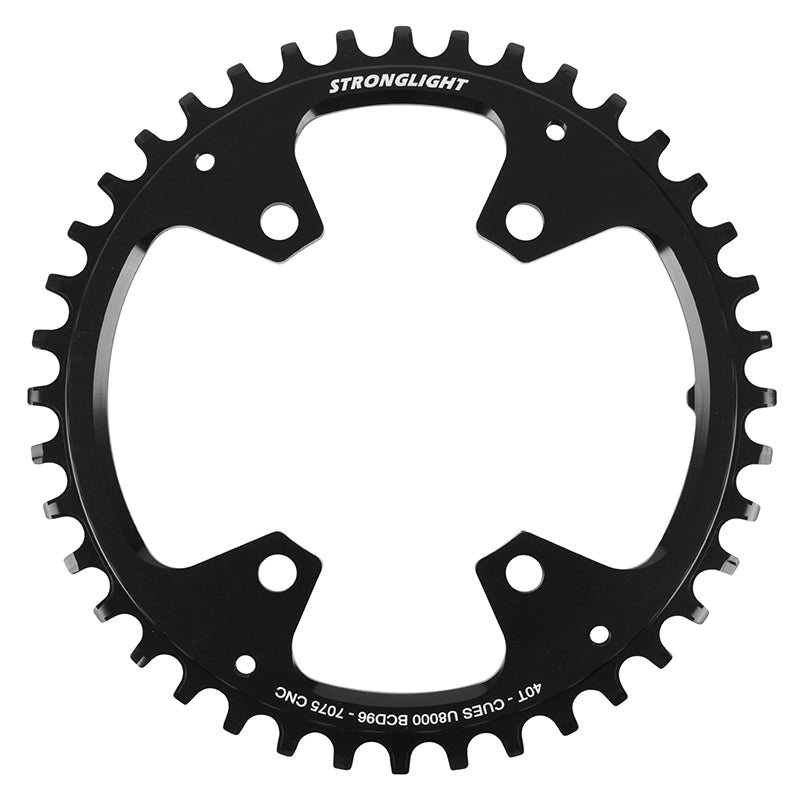 Plateau VTT 4 branches Ã˜ 96 Stronglight Pour Shimano Cues Fc-U8000 40 dents Mono