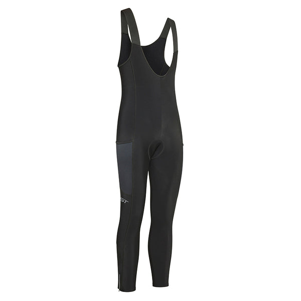 Cuissard - Collant Long Gist Bretelles Bib-Tighs Zero Pour Temperature 0Â° Noir Zip Aux Chevilles M