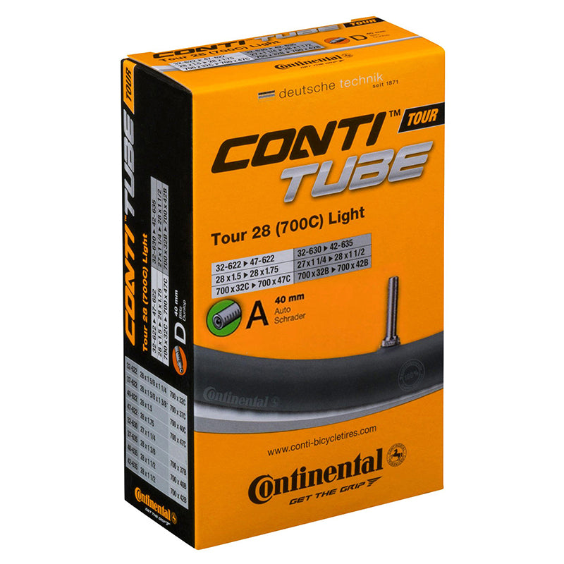 Chambre A Air Vélo 700 X 32-47 Continental Tourlight Valve Standard (Offre Spéciale)