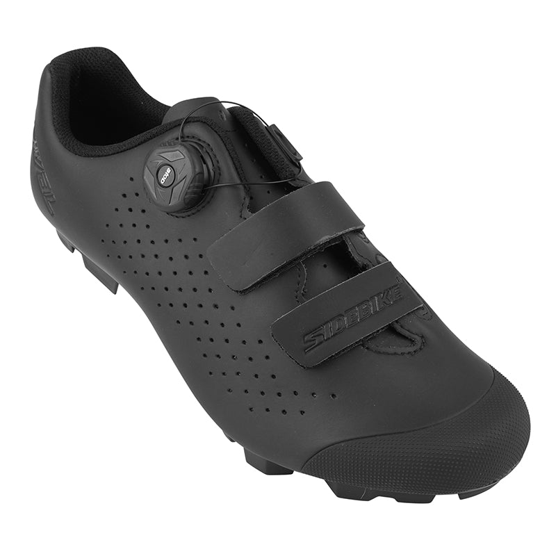 Chaussure Gravel - VTT Sidebike Rival Noir T43 Fixation Boa Atop-Velcro Compatible Shimano (Paire)