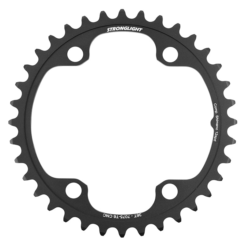 Plateau Route 4 branches Ã˜ 110 Pour Shimano Ultegra R8100- Dura-Ace R9200- 105 R7100 Stronglight 34 dents Intérieur Noi