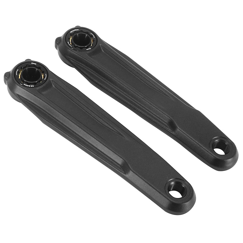 Manivelle Droite + Gauche VAE - E-Bike Prowheel Longueur 170 mm Alu Noir Jis Pour Moteur Fazua Etor Ride 60 (Paire)