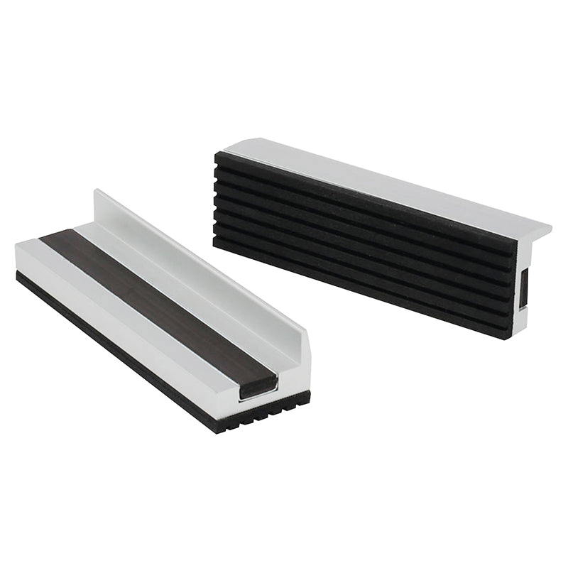Outil Pro Mors Cyclus Pour Etau 100 mm Avec Revetement Protecteur En Gomme (Vendu A La Paire)