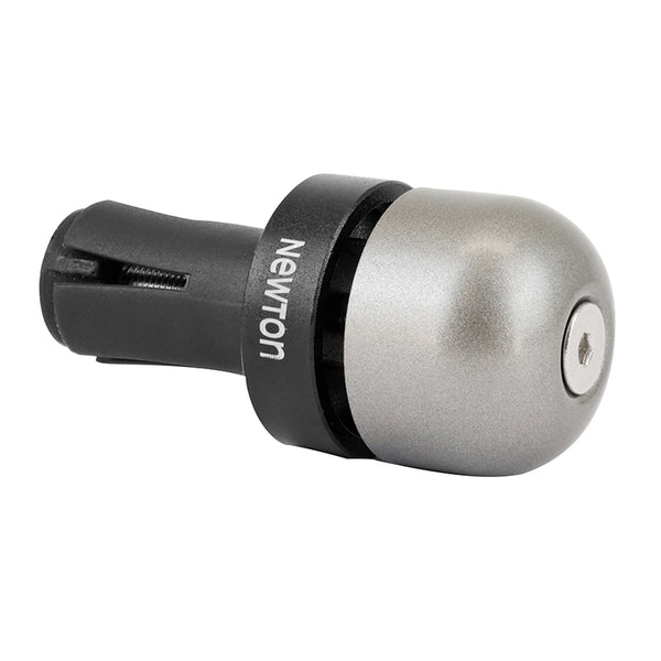 Sonnette Ping 22,2 mm Gris Fixation Embout De Cintre (Vendu A L'Unite) - Compatible Vélo Route