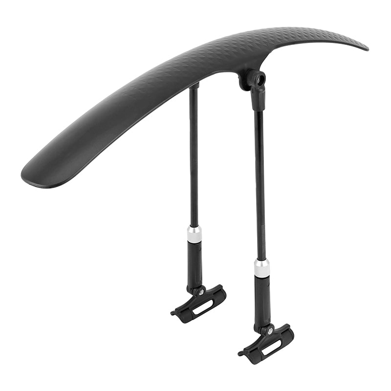 Garde Boue Gravel - VTT AR 29" Fixation Reglables Sur Base Par Sangles Velcro Ajustables Noir (Pour Pneu Jusqu'A 700 X 4