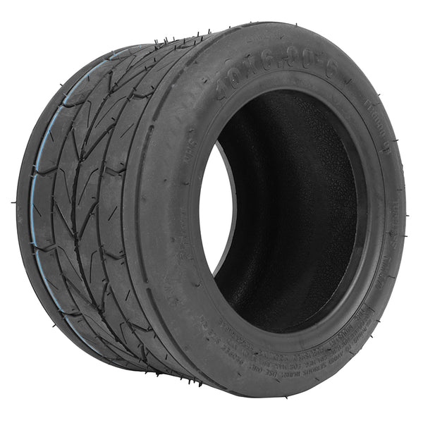 Pneu Scoot Électrique 6'' 10X6.00-6 Compatible Citycoco Noir (Diamètre Intérieur 15 cm) -Tubeless-
