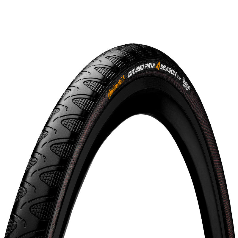 Pneu Route 700 X 25 Continental Grand Prix 4-Season Noir-Noir Ts (25-622)