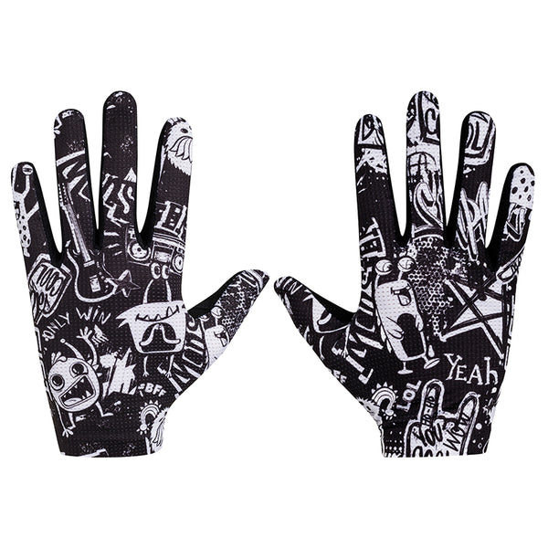 Gants Vélo VTT Long Gist Faster Deco Cool XL (Paire Sur Carte) Sans Velcro Compatible Ecran Tactile