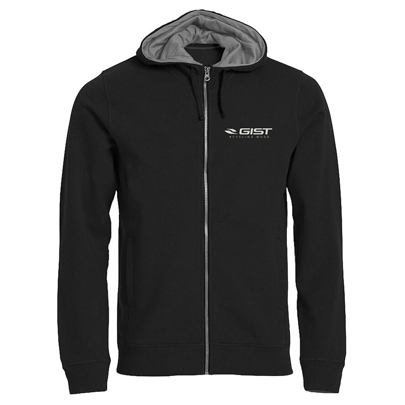 Sweat-Shirt A Capuche Gist Noir Logo Gist XL