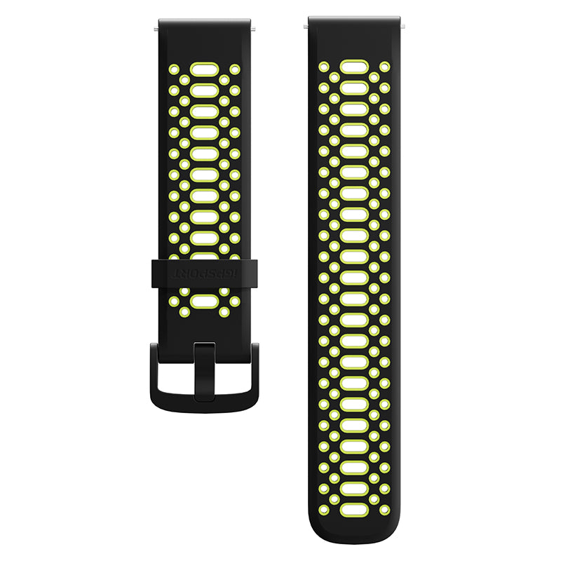 Bracelet Pour Montre Gps - Compteur Igpsport Verun Gris - Vert Fluo Reference 225227, 225228