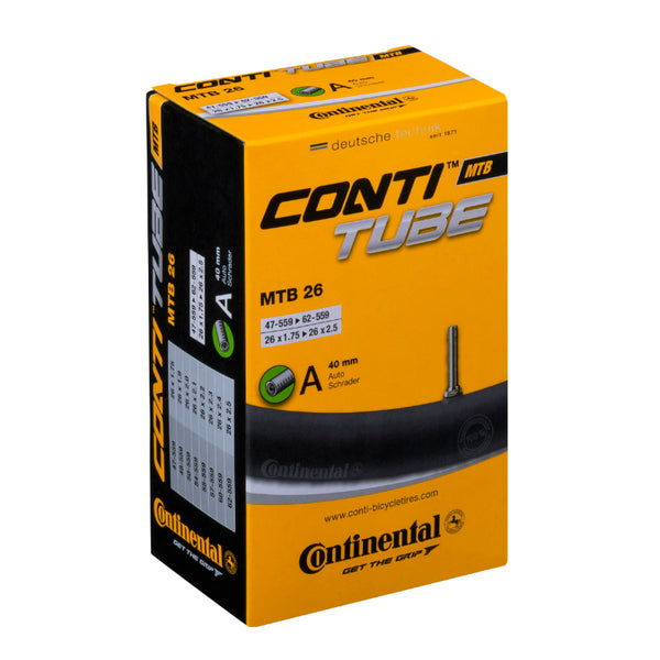 Chambre A Air Vélo 26 X 1.75-2.50 Continental Valve Standard 40 mm