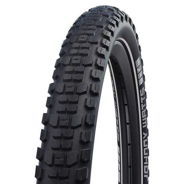 Pneu VTT Suv - VAE 27.5 X 2.35 Schwalbe Johnny Watts Addix Performance Noir Ts (60-584) Double Defense Flanc Reflex Homo