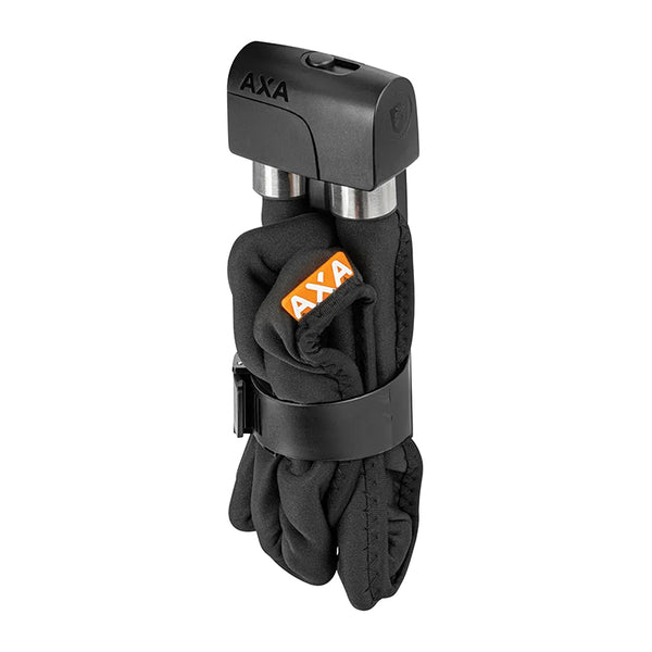 Antivol Vélo Pliable-Pliant Axa Foldable 800 A Clé Diam 8 mm L1.00M Noir (Avec Fixations Sur Cadre) - Sécurité Niveau 10