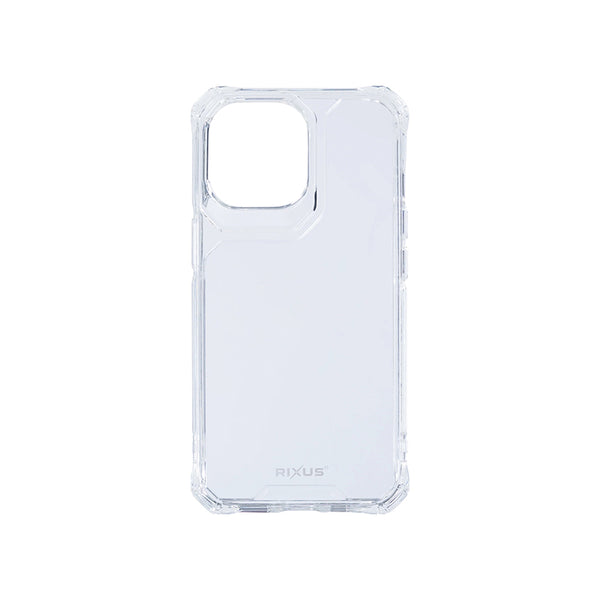 Coque Smartphone-Telephone Rixus Armor-X Anti Choc Pour Apple Iphone 13 Pro Max Transparent (Vendu A L'Unite)