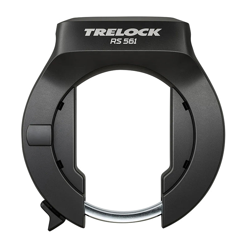 Antivol Vélo Fer A Cheval Trelock Rs561 Noir Avec Fixation Ecart Pour Pneu 72,5 mm (Clé Amovible) Pour Pneu Ballon - Hom