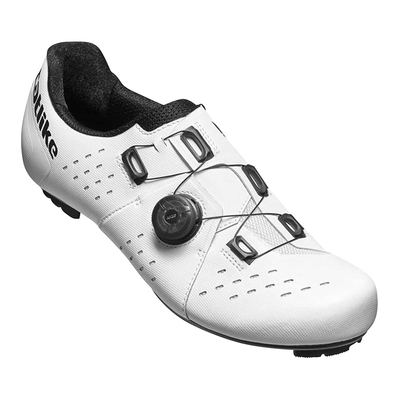 Chaussure Route Catlike Whisper R2 Blanc T43 Fixation Molette Micrometrique Moz Compatible Look-Shimano (Paire)