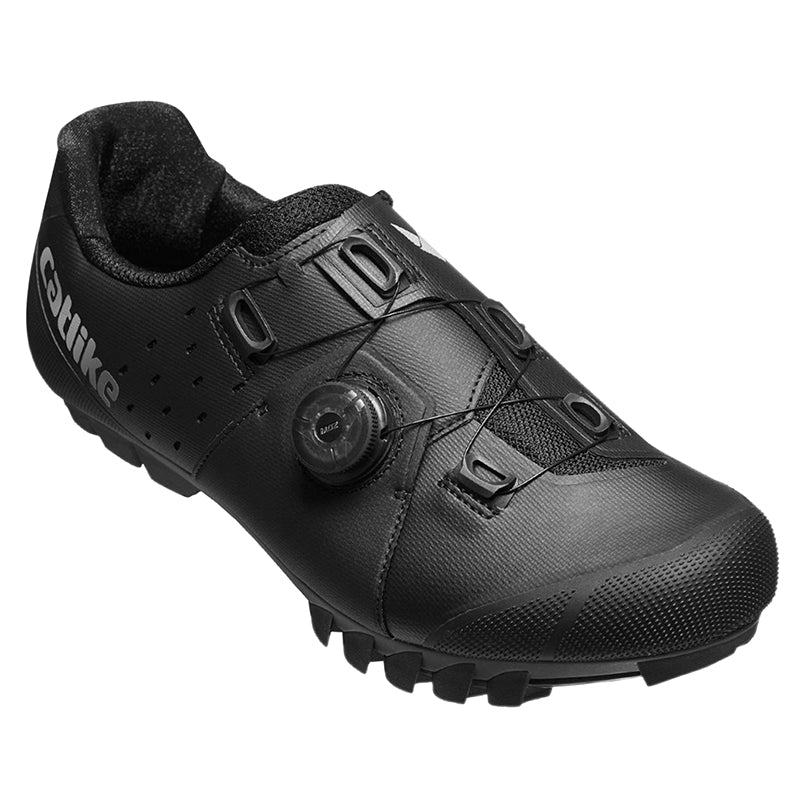 Chaussure VTT Catlike Whisper X2 Noir T44 Fixation Molette Micrometrique Moz Compatible Look-Shimano (Paire)