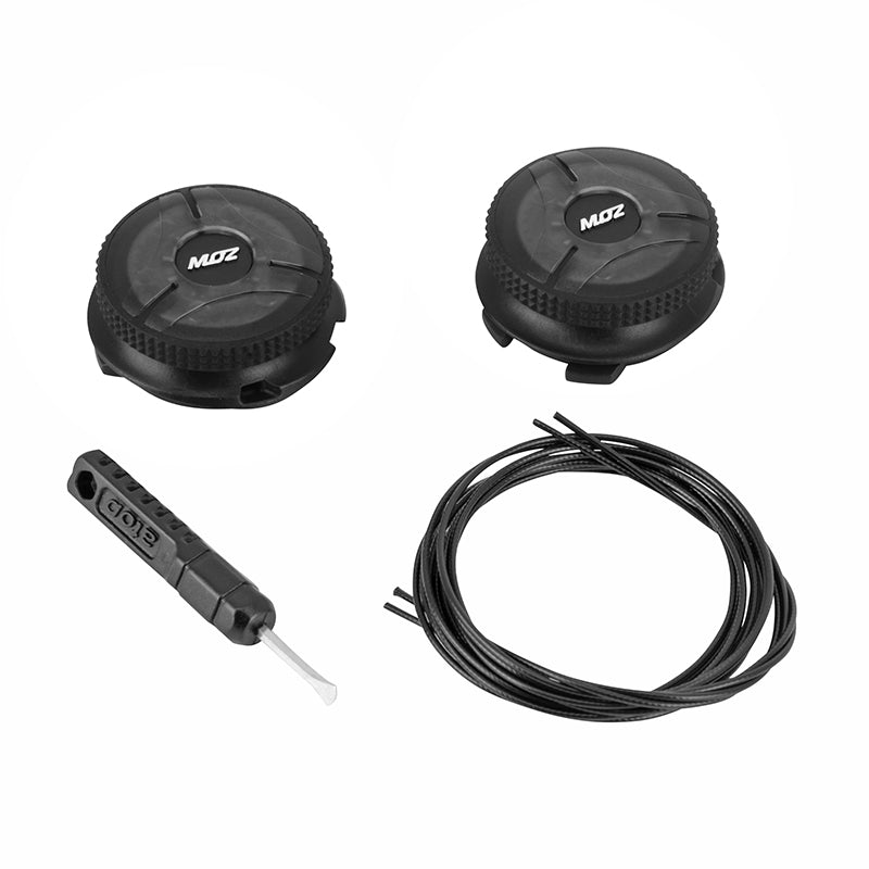 Molette Micrometrique Moz Catlike Pour Chaussure Whisper R2-X2 Noir -1 Câble Inclus- (Vendu A L'Unite)