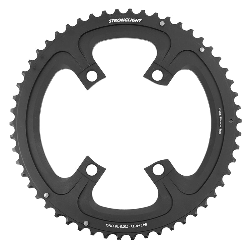 Plateau Route 4 branches Ã˜ 110 Pour Shimano Ultegra R8100- Dura-Ace R9200- 105 R7100 Stronglight Double 54 dents Extéri