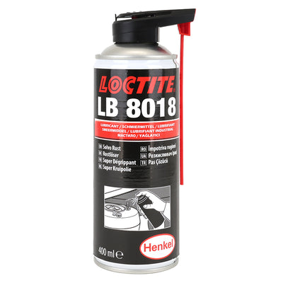 Dégrippant Loctite Lb 8018 Super Dégrippant Spray Double Position (Aerosol 400 Ml)
