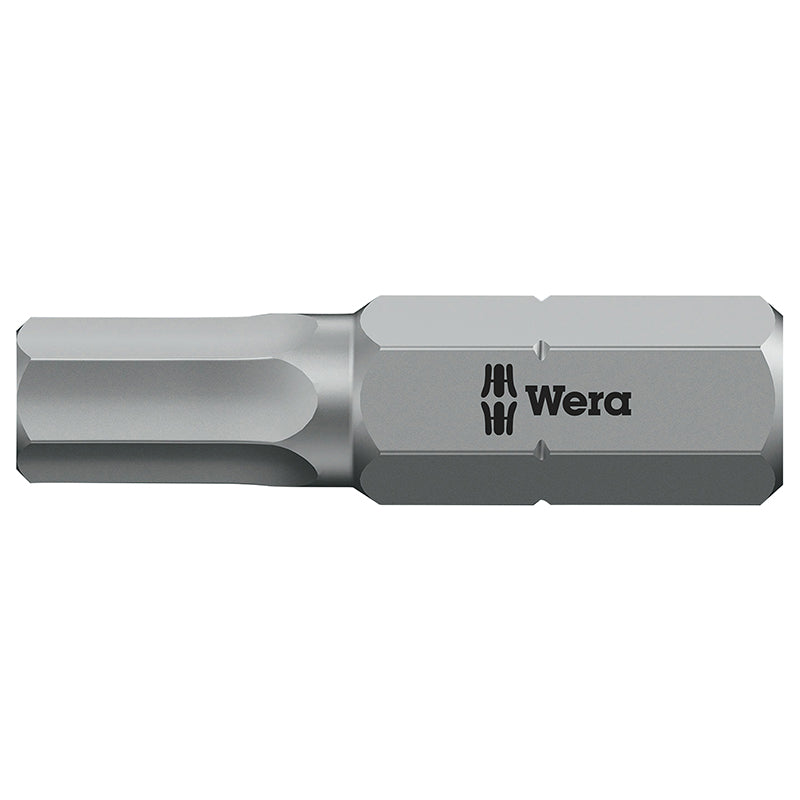 Embout Wera 840-1 Hex Plus Z 1-4 6 Pans-Allen 5 mm L 25 mm -Marque Allemande Pour Les Ateliers-