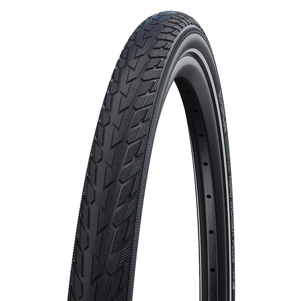 Pneu VTC Urbain 700 X 35 Schwalbe Road Cruiser Plus Noir Tr (47-622) Renfort Puncture-Guard Flanc Reflex Compatible VAE
