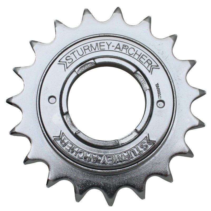 Roue Libre 1V. Sunrace - Sturmey Archer 19D. Argent Chaîne 3.30 - 1-2"X1-8" (En Boite)
