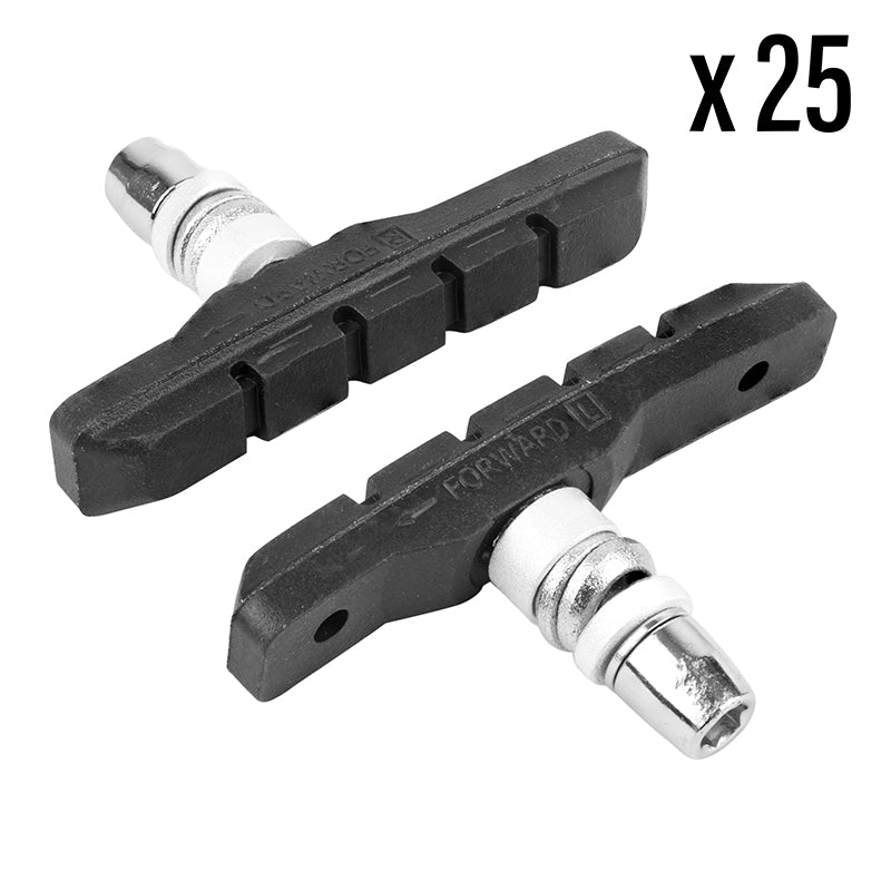 Porte Patin Frein VTT V-Brake A Vis Deporte Newton 72 mm Noir (Coffret De 25 Paires)