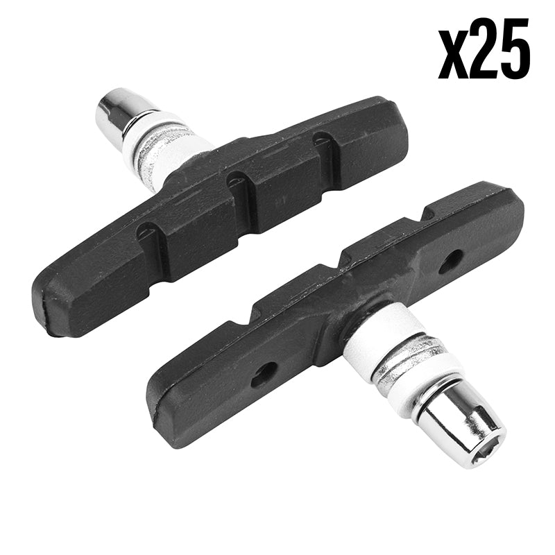 Porte Patin Frein VTT V-Brake A Vis Symetrique Newton 70 mm Noir (Coffret De 25 Paires)