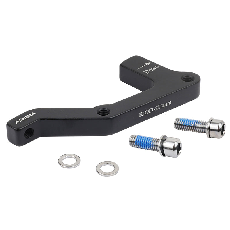 Adaptateur Frein A Disque VTT Arrière Brakco Disque 203 mm Étrier Post-Mount Sur Cadre International