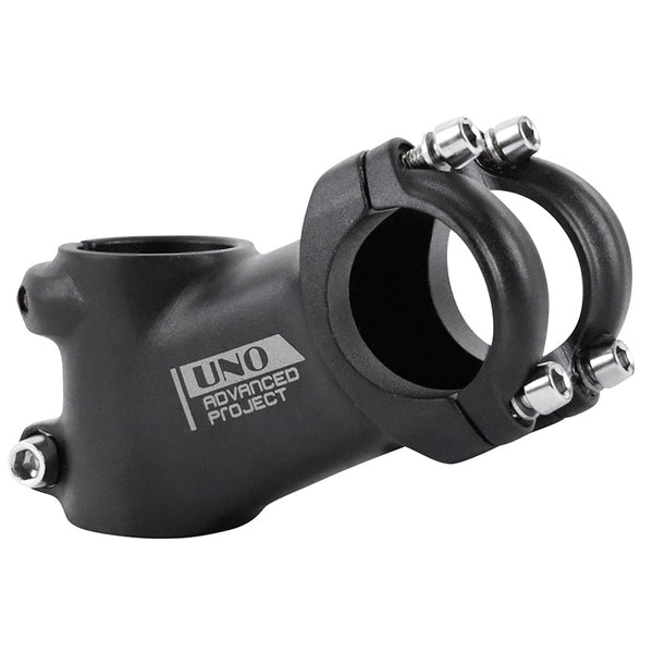 Potence Route-VTT Noir Capot Noir Releve 25° 31.8 L 70 mm