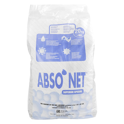 Absorbant Huile, Produit Chimique, Eau Minerva (20 Kg De Granules)
