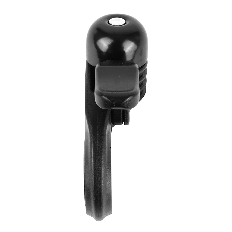 Sonnette Ping Newton Mini Alu Noir Fixation Cintre 25,4-28,6 mm (Vendu A L'Unite)