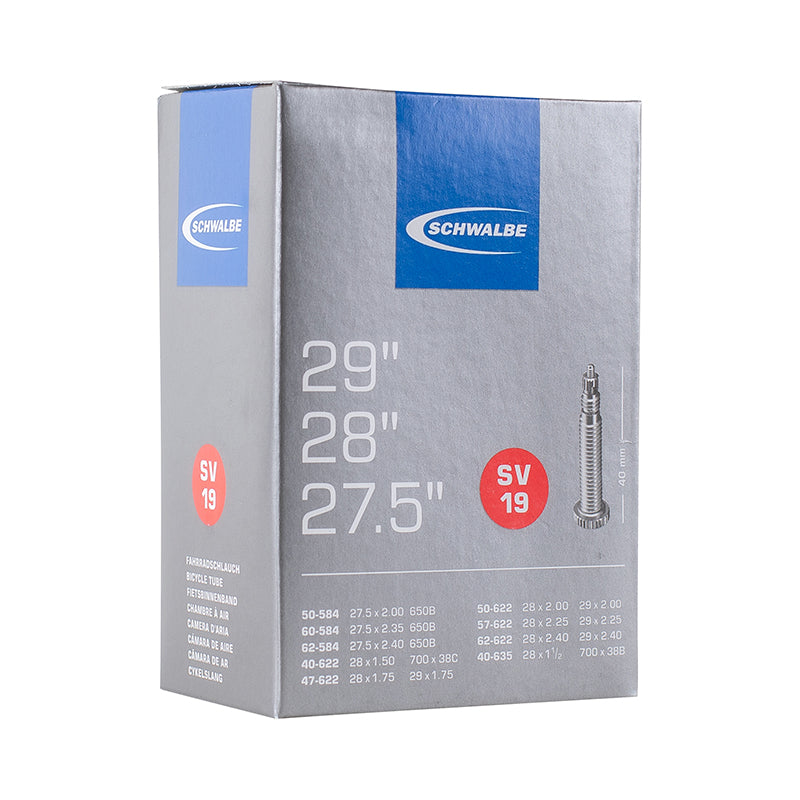 Chambre A Air Vélo 29 X 1.75-2.40 Et 700 X 38-60 Schwalbe Valve Presta Obus Demontable 40 mm Tout Alu (Sv19)