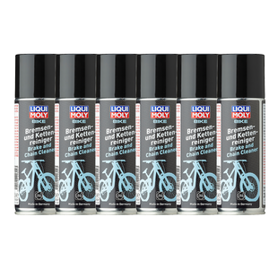 Nettoyant pour chaînes et freins, 400 ml, 6 pulvérisateurs par carton